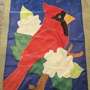 Source Unknown Red Cardinal Wall Hanging